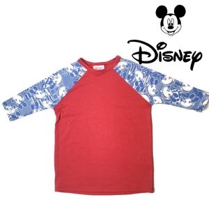 Lularoe Disney's mickey mouse 3/4 sleeve shirt 4t